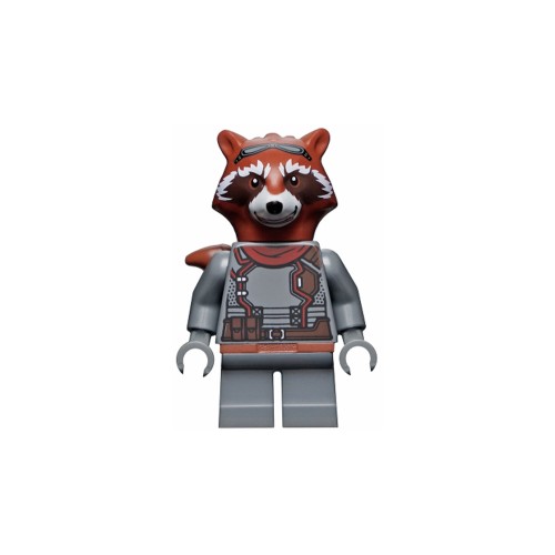 Конструктор LEGO Rocket Raccoon - Dark Bluish Gray Outfit 1 деталей (sh742)