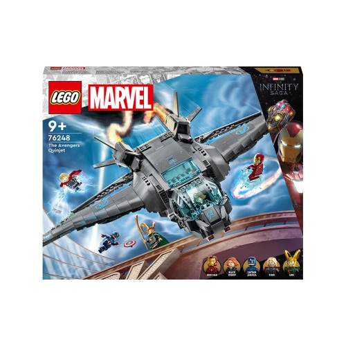 Конструктор LEGO Marvel Квінджет Месників 795 деталей (76248)