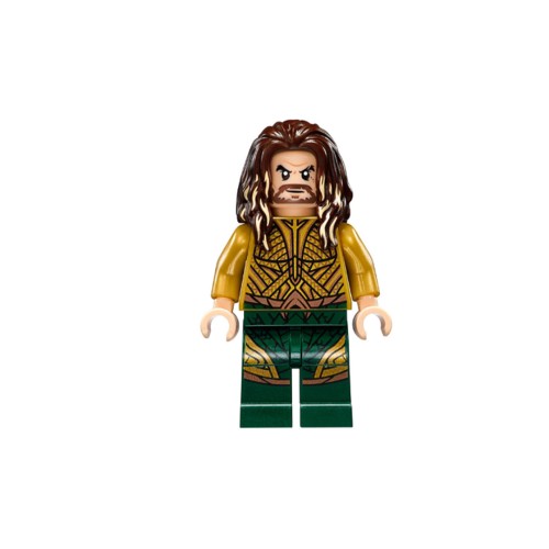 Конструктор LEGO Aquaman - Dark Brown Long Hair 1 деталей (sh429)