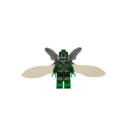 Конструктор LEGO Parademon - Dark Green, Extended Wings 1 деталей (sh439)