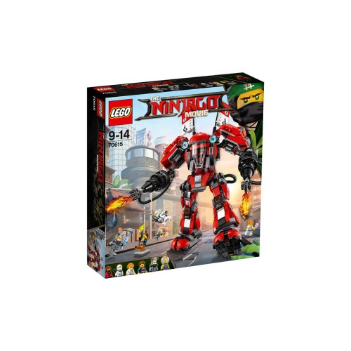 Конструктор LEGO Вогняний робот Кая 944 деталей (70615)