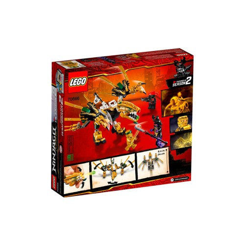 Конструктор LEGO Золотий дракон 171 деталей (70666) - изображение 5