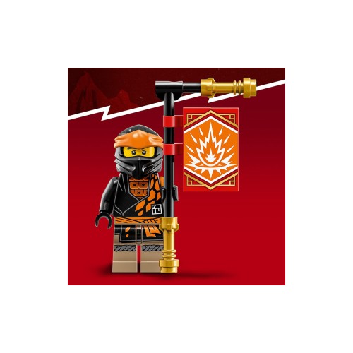 Конструктор LEGO Земляний дракон Коула EVO 285 деталей (71782) - изображение 6