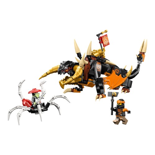 Конструктор LEGO Земляний дракон Коула EVO 285 деталей (71782) - изображение 8