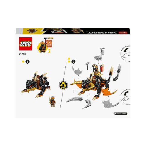 Конструктор LEGO Земляний дракон Коула EVO 285 деталей (71782) - изображение 9
