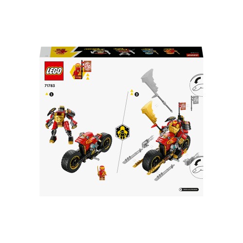 Конструктор LEGO Робот-вершник Кая EVO 312 деталей (71783) - изображение 9