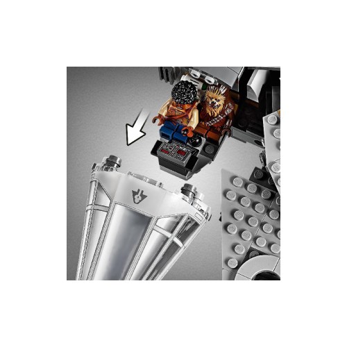 Конструктор LEGO Millennium Falcon™ (Тисячолiтній сокiл) 1351 деталей (75257) - изображение 4