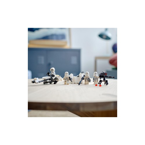 Конструктор LEGO Сніговий штурмовик™&nbsp;Бойовий набір, Сніговий штурмовик Бойовий набір 105 деталей (75320) - изображение 4