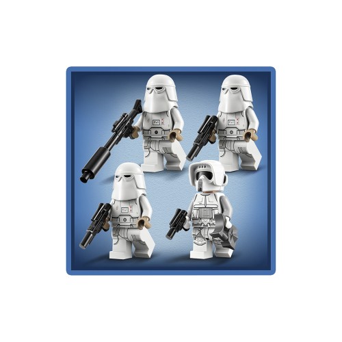Конструктор LEGO Сніговий штурмовик™&nbsp;Бойовий набір, Сніговий штурмовик Бойовий набір 105 деталей (75320) - изображение 6