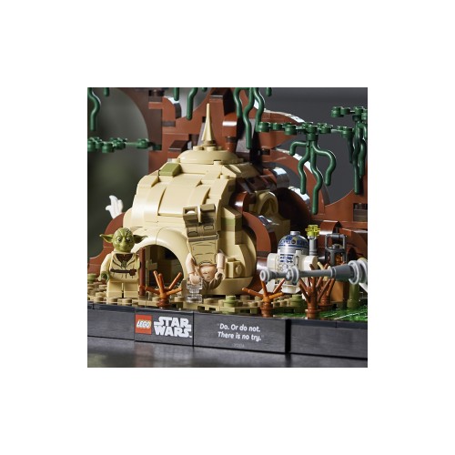 Конструктор LEGO Діорама тренування Джедая на Дагобі 1000 деталей (75330) - изображение 6