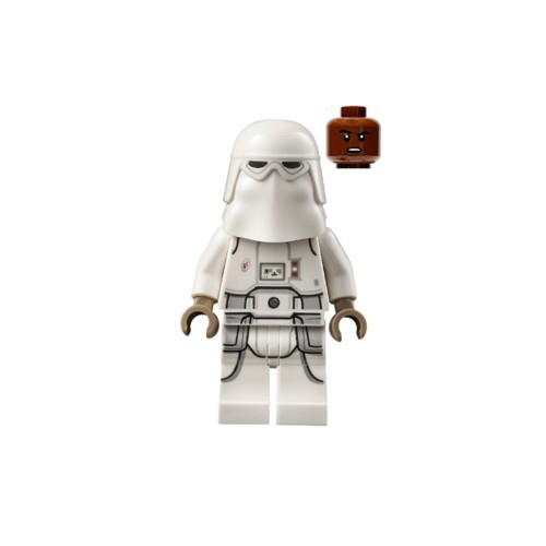 Конструктор LEGO Snowtrooper - Male, Reddish Brown Head, Grimace 1 деталей (sw1179)
