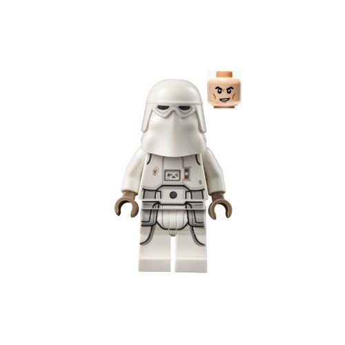 Конструктор LEGO Snowtrooper - Dark Tan Hands, Cheek Lines, Lopsided Grin 1 деталей (sw1181)