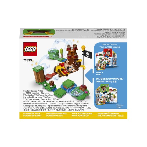 Конструктор LEGO Маріо-бджола. Бонусний костюм 13 деталей (71393) - изображение 10