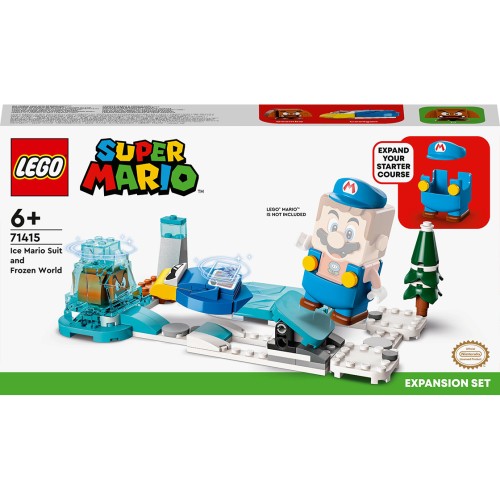 Конструктор LEGO Костюм Крижаного Маріо та Льодяний світ. Додатковий набір 105 деталей (71415)
