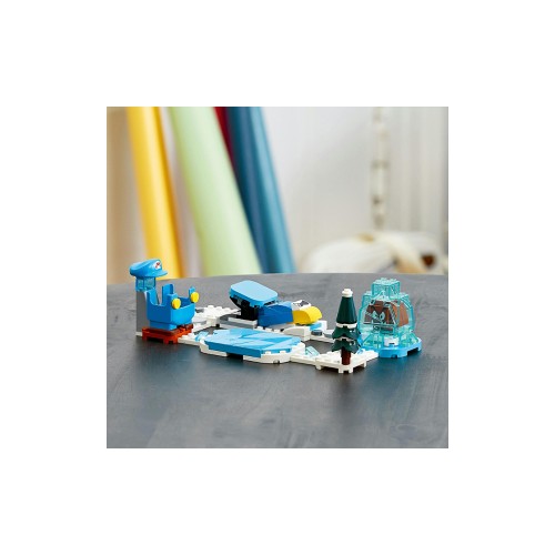 Конструктор LEGO Костюм Крижаного Маріо та Льодяний світ. Додатковий набір 105 деталей (71415) - изображение 4