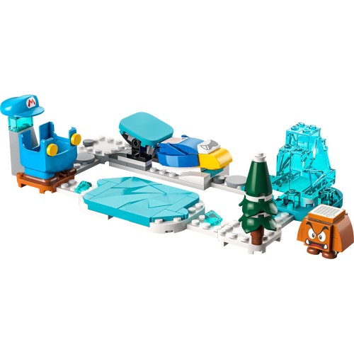 Конструктор LEGO Костюм Крижаного Маріо та Льодяний світ. Додатковий набір 105 деталей (71415) - изображение 7