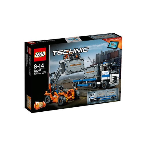 Конструктор LEGO Контейнерний термінал 631 деталей (42062)