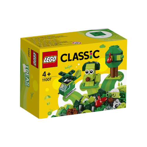 Конструктор LEGO Зелений набір для конструювання 60 деталей (11007)