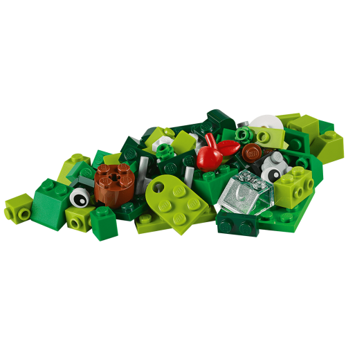 Конструктор LEGO Зелений набір для конструювання 60 деталей (11007) - изображение 6