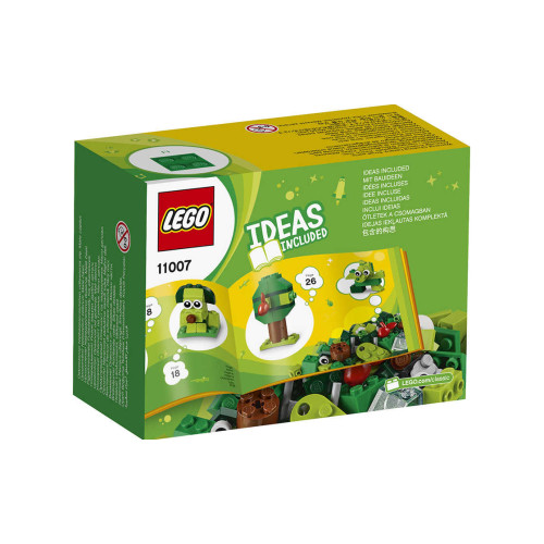 Конструктор LEGO Зелений набір для конструювання 60 деталей (11007) - изображение 7
