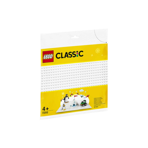 Конструктор LEGO Біла базова пластина 1 деталей (11010)