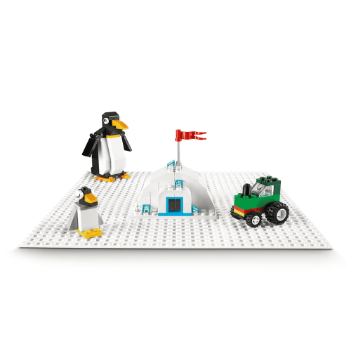 Конструктор LEGO Біла базова пластина 1 деталей (11010) - изображение 2