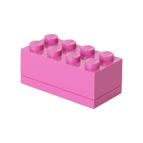 Конструктор LEGO Пластиковий міні-кубик для зберігання 8, ліловий 5 деталей (40121739)