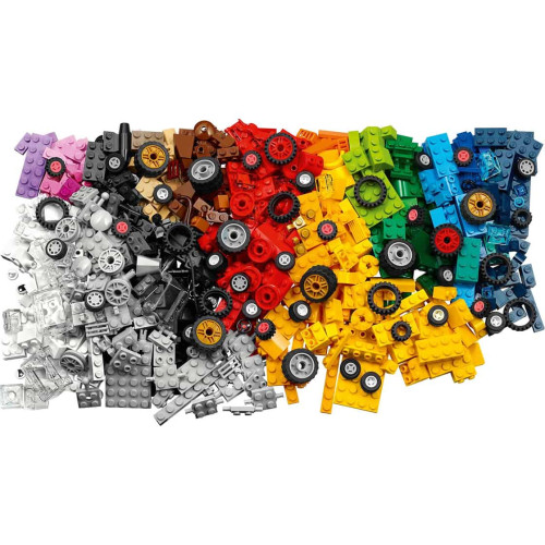 Конструктор LEGO Кубики й колеса 653 деталей (11014) - изображение 3