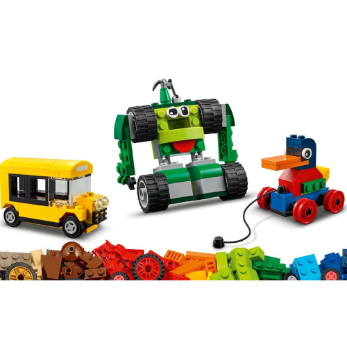 Конструктор LEGO Кубики й колеса 653 деталей (11014) - изображение 4