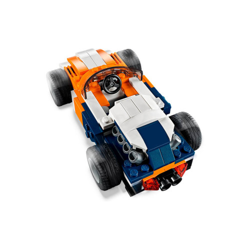 Конструктор LEGO Помаранчевий гоночний автомобіль 221 деталей (31089) - изображение 3
