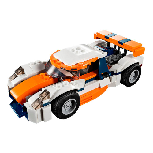 Конструктор LEGO Помаранчевий гоночний автомобіль 221 деталей (31089) - изображение 6