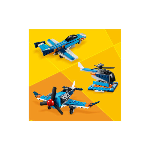 Конструктор LEGO Гвинтовий літак 128 деталей (31099) - изображение 2