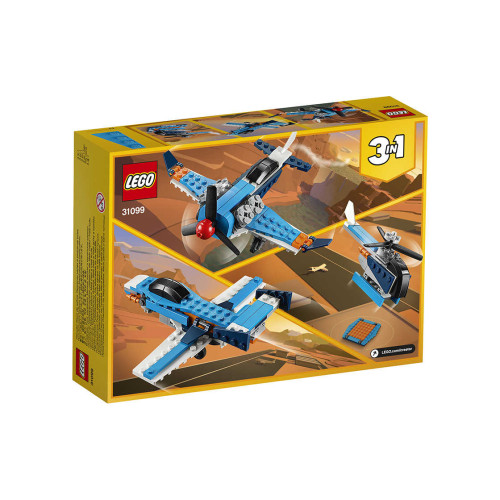 Конструктор LEGO Гвинтовий літак 128 деталей (31099) - изображение 6
