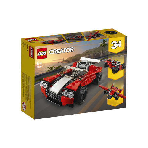 Конструктор LEGO спортивний автомобіль 134 деталей (31100)