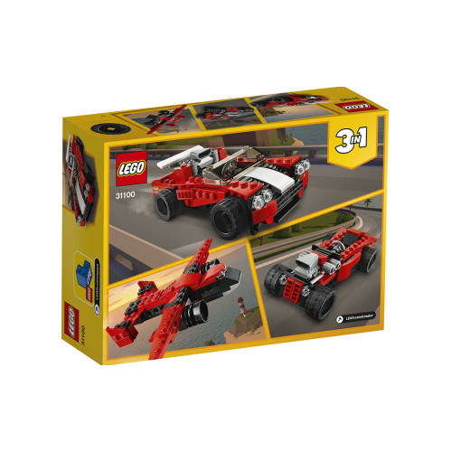 Конструктор LEGO спортивний автомобіль 134 деталей (31100) - изображение 2