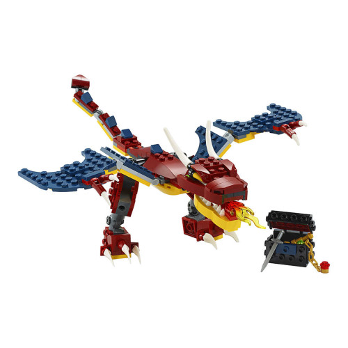 Конструктор LEGO Вогняний дракон 234 деталей (31102) - изображение 3