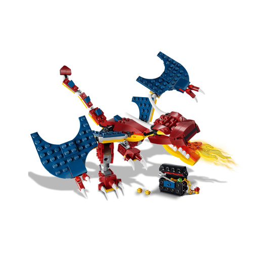 Конструктор LEGO Вогняний дракон 234 деталей (31102) - изображение 4