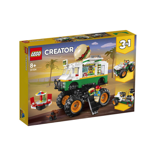 Конструктор LEGO Вантажівка «Монстрбургер» 499 деталей (31104)