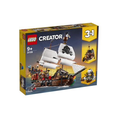 Конструктор LEGO Піратський корабель 1260 деталей (31109)