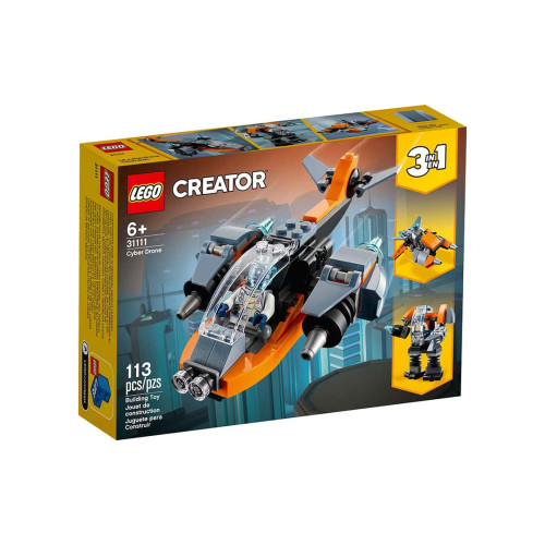 Конструктор LEGO Кібердрон 113 деталей (31111)
