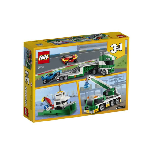 Конструктор LEGO Транспортер гоночних автомобілів 328 деталей (31113) - изображение 6