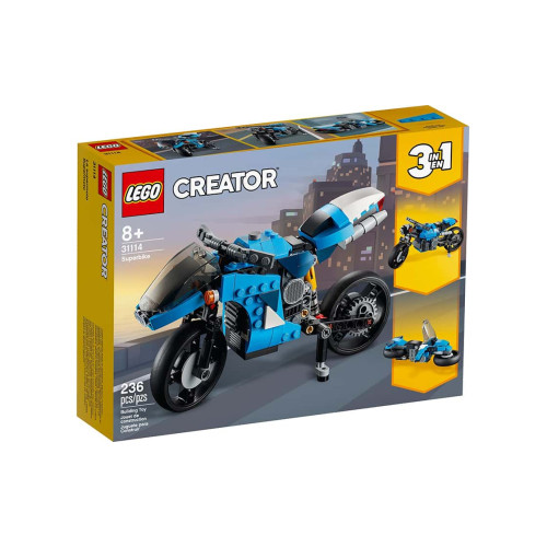Конструктор LEGO Супермотоцикл 236 деталей (31114)
