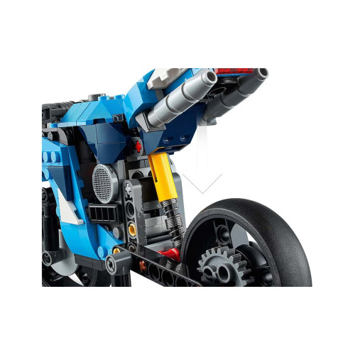 Конструктор LEGO Супермотоцикл 236 деталей (31114) - изображение 5