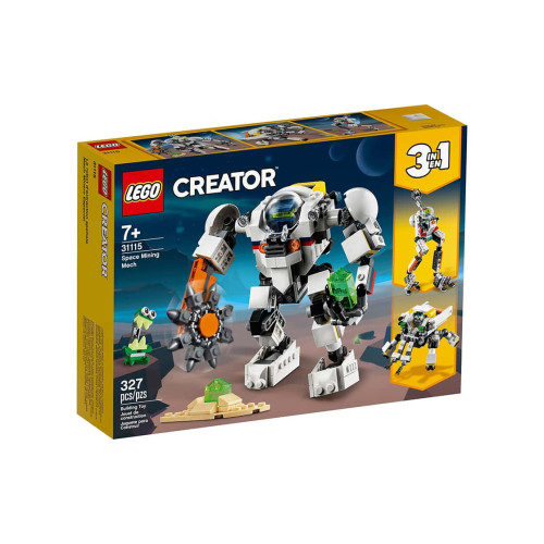 Конструктор LEGO Космічний видобувний робот 327 деталей (31115)
