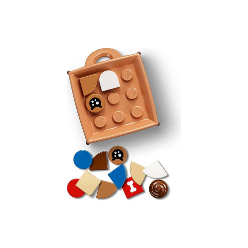 Конструктор LEGO Брелок для сумочки "Песик" 184 деталей (41927) - изображение 5