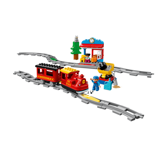 Конструктор LEGO Паровоз 59 деталей (10874) - изображение 4