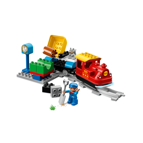 Конструктор LEGO Паровоз 59 деталей (10874) - изображение 5