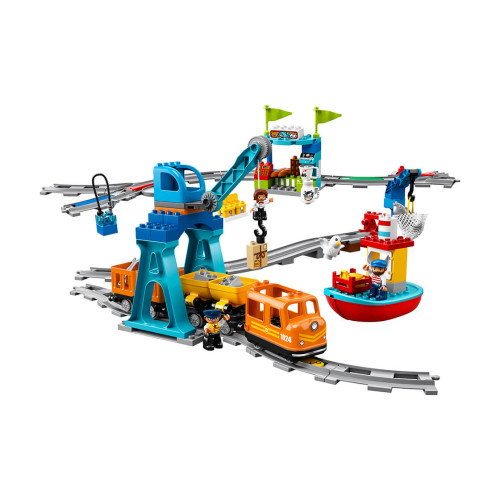 Конструктор LEGO Вантажний потяг 105 деталей (10875) - изображение 2