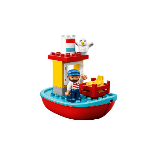 Конструктор LEGO Вантажний потяг 105 деталей (10875) - изображение 3