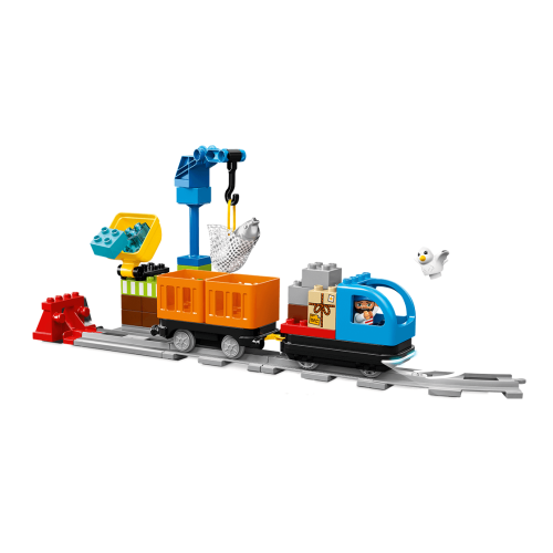 Конструктор LEGO Вантажний потяг 105 деталей (10875) - изображение 5
